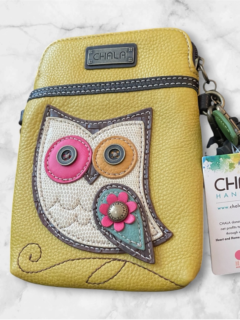 Chala Crossbody Purse NWT Owl Design
